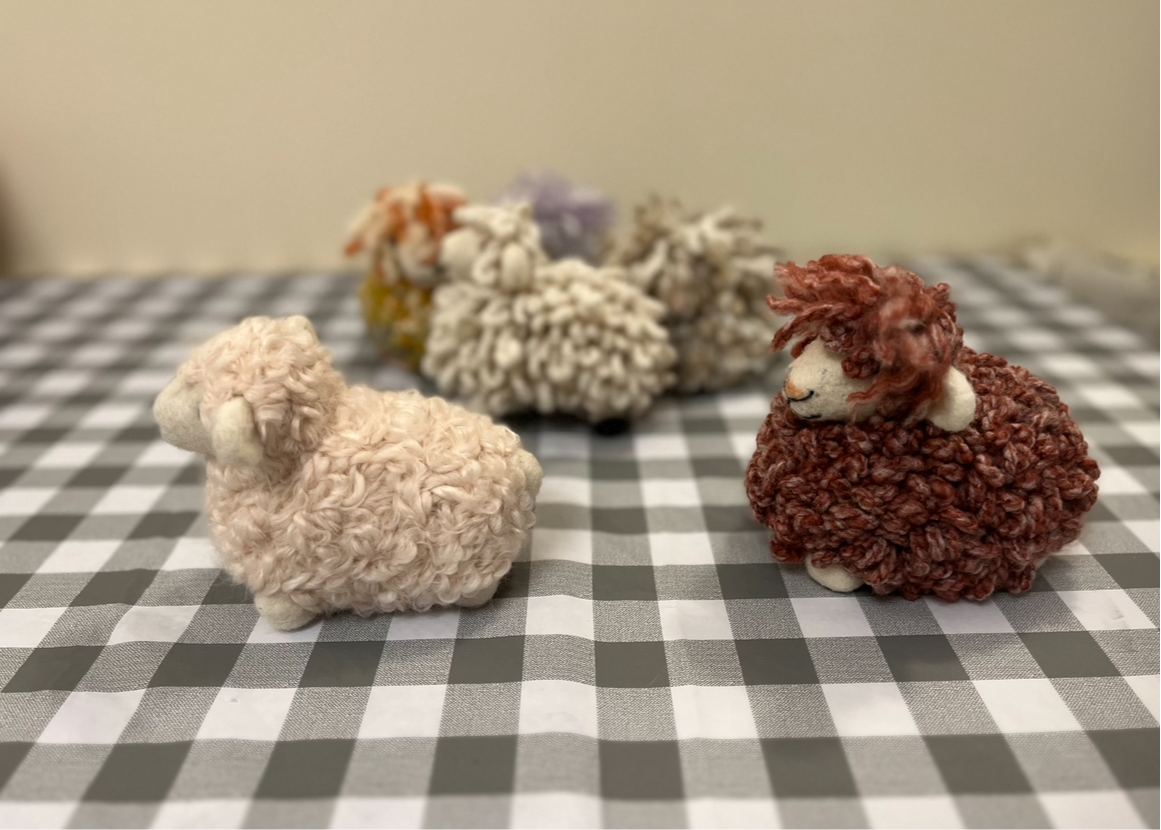 Felted sheep