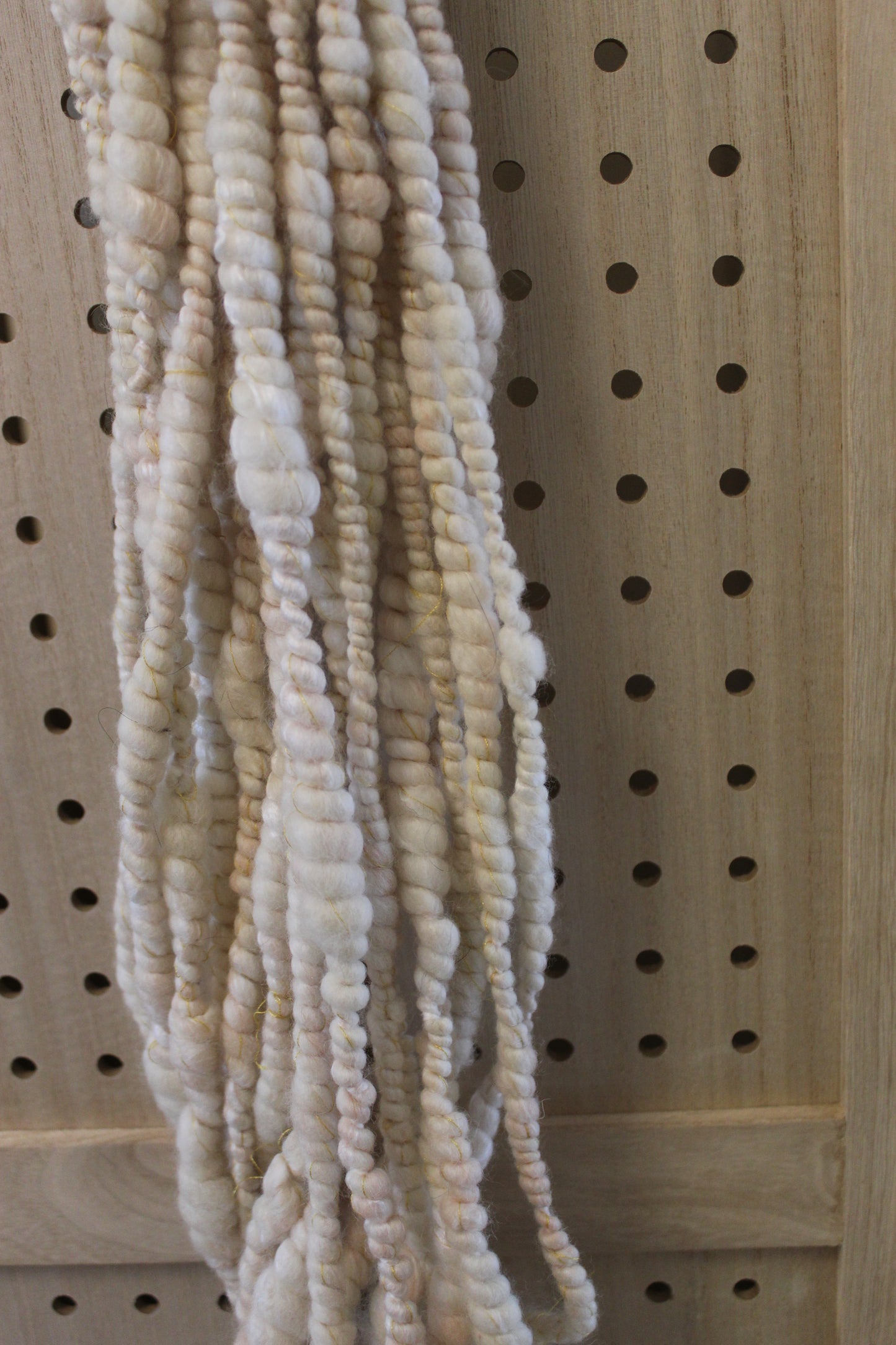Core Spun Coiled Art Yarn