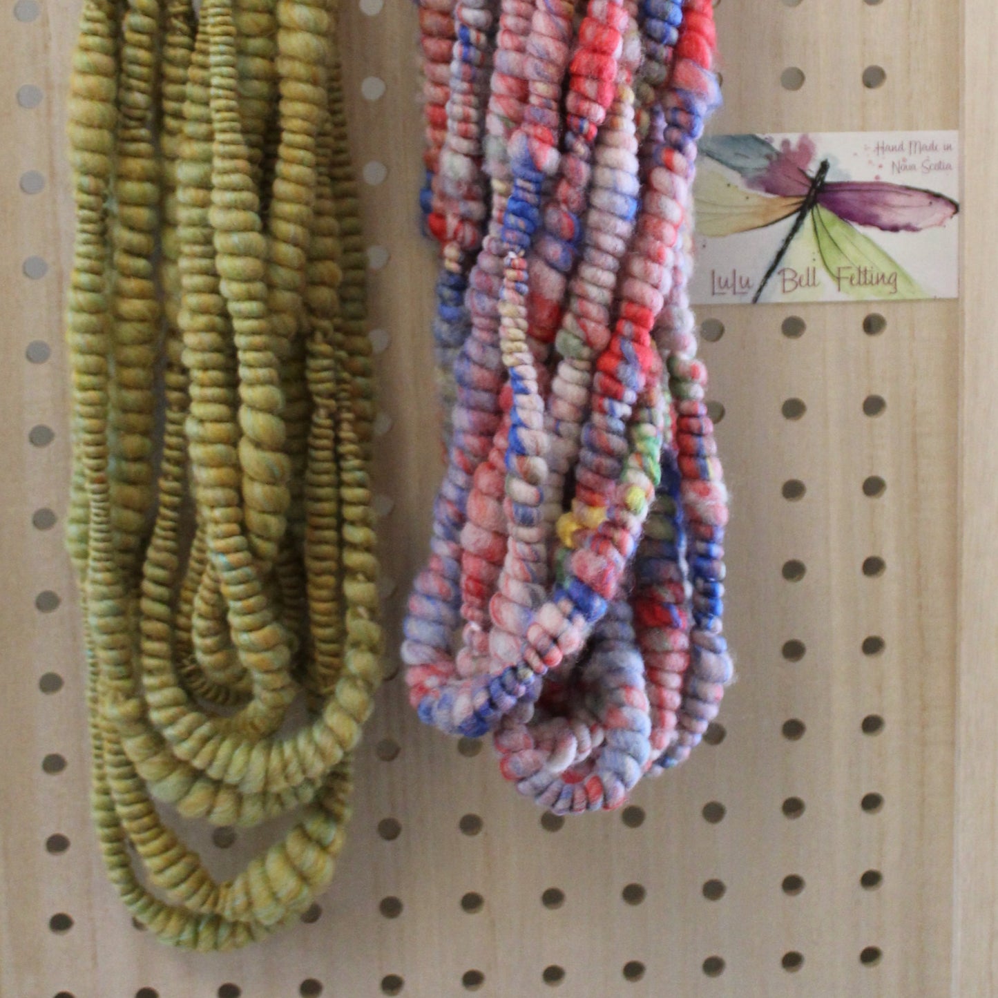 Core Spun Coil Art Yarn