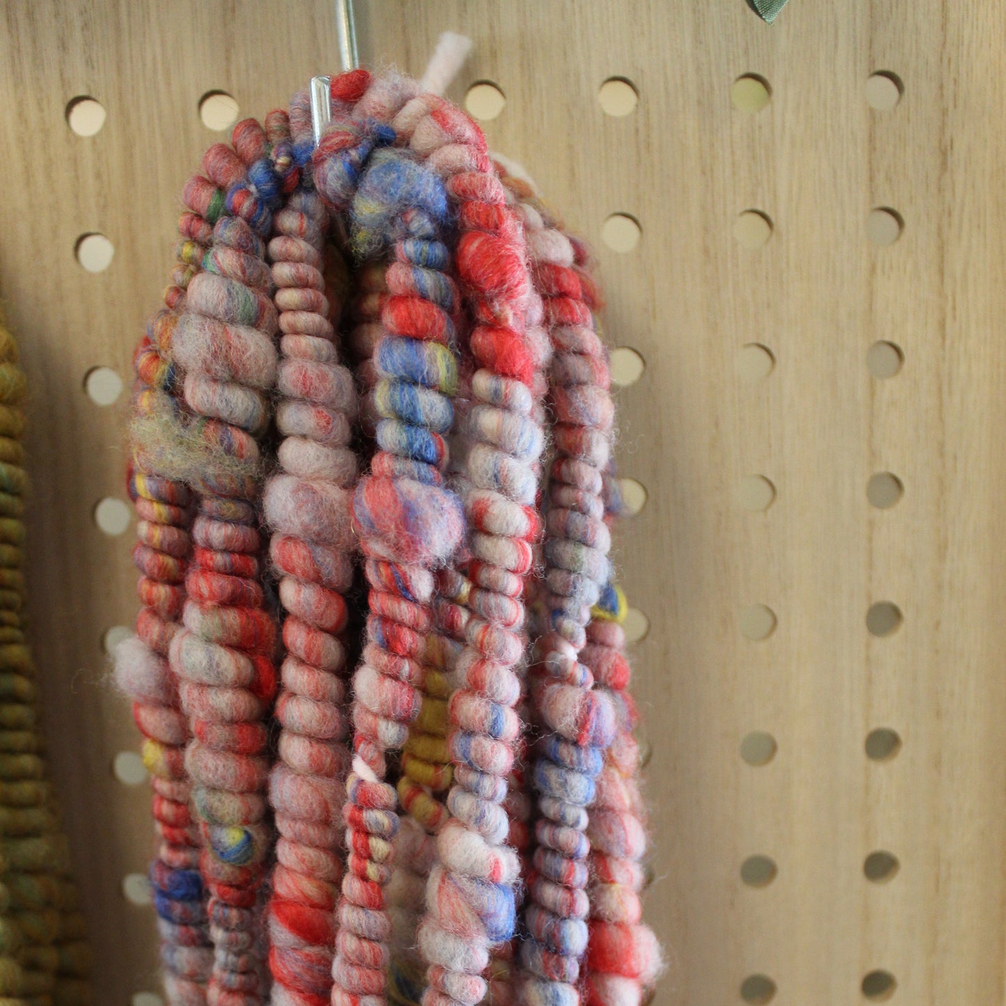 Core Spun Coil Art Yarn