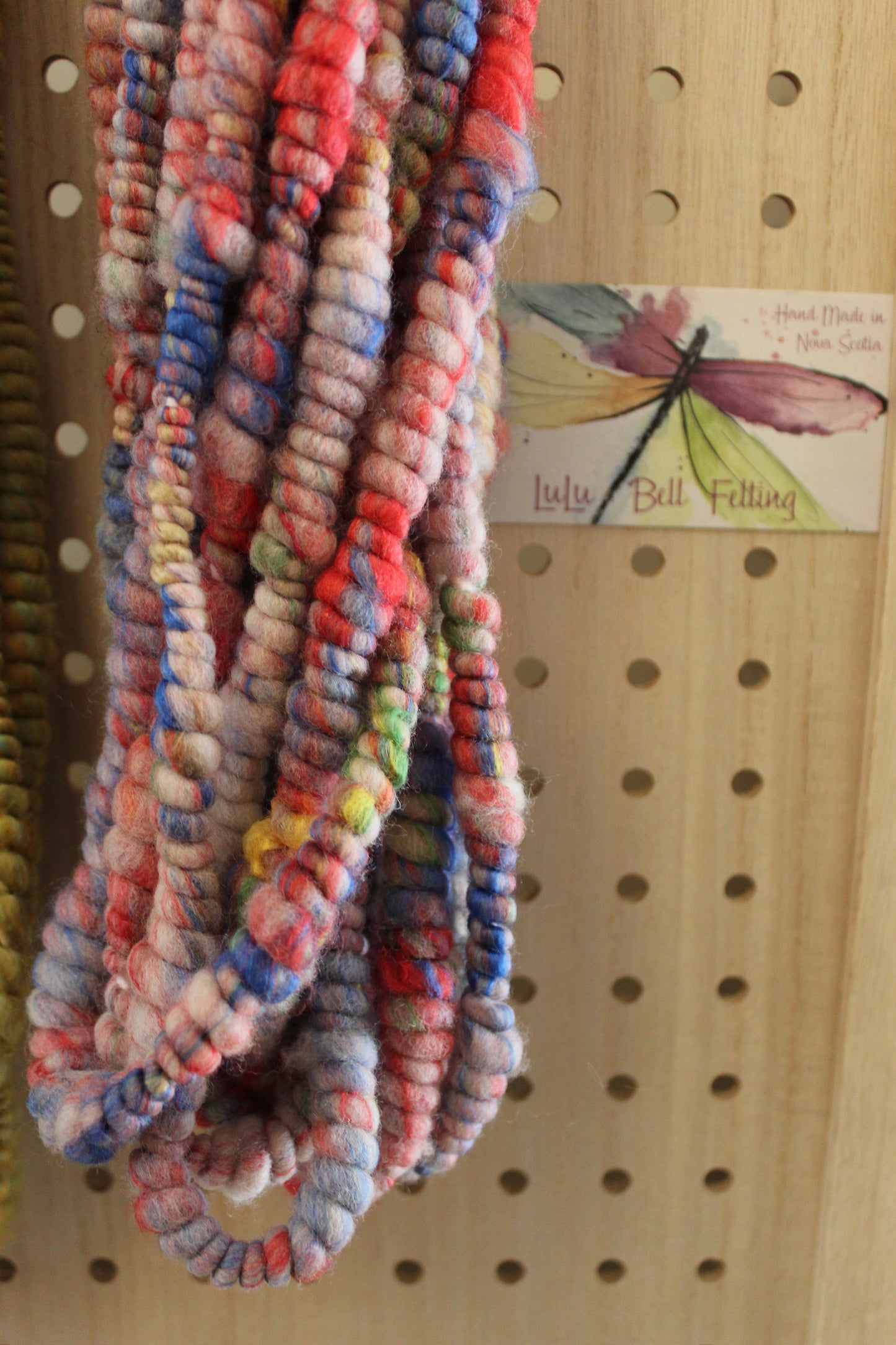 Core Spun Coil Art Yarn