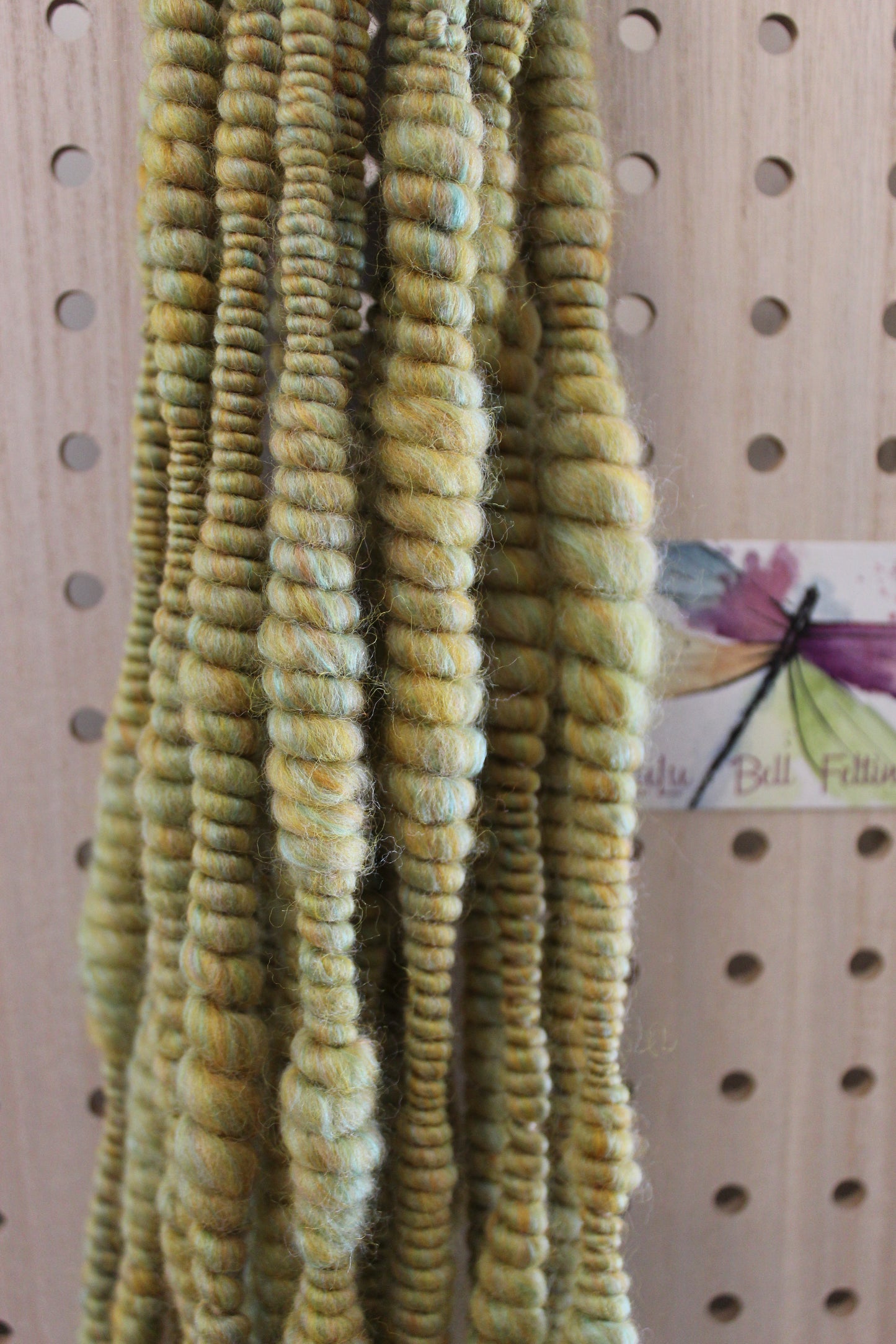 Core Spun Coil Art Yarn