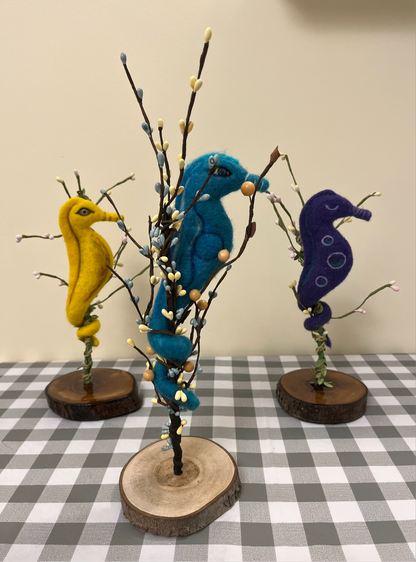 Seahorse - Felted