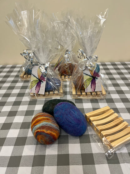 Felted Soap Gift package