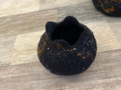 Bowl set - wet felted