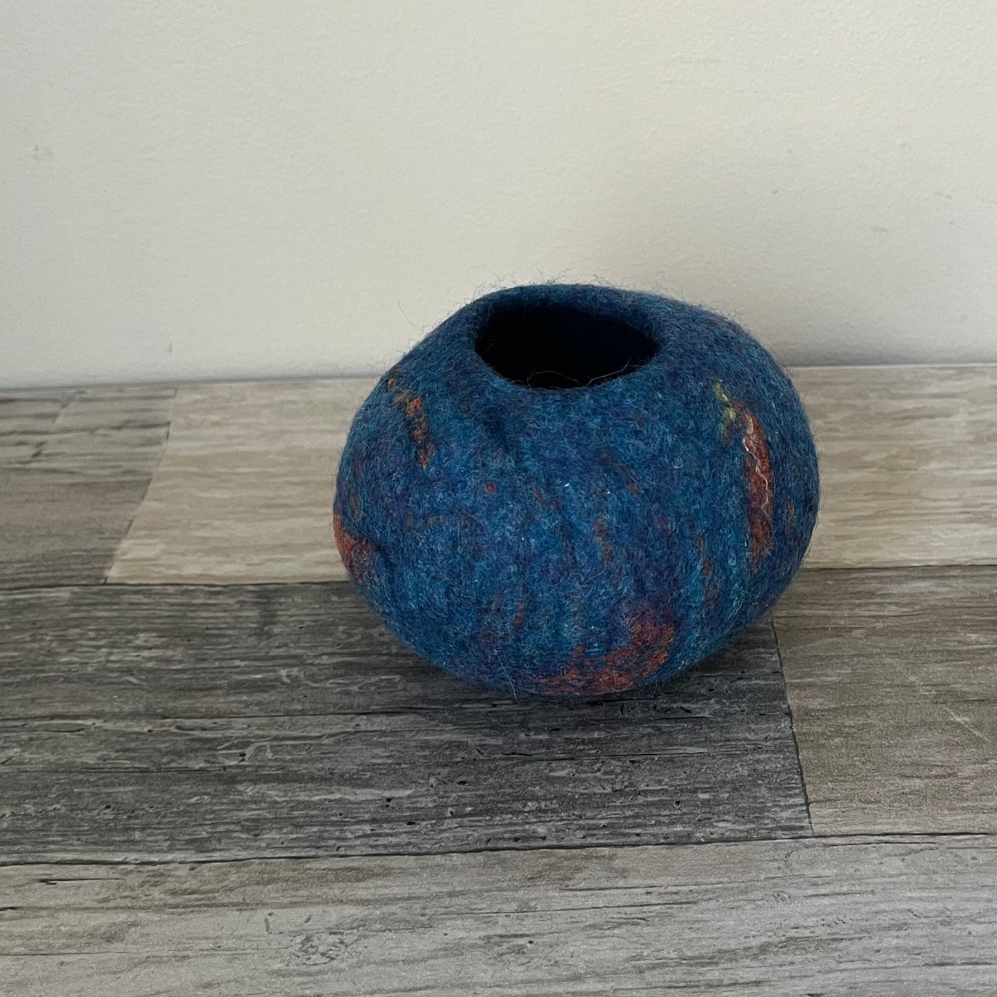 Felted Bowl - Blue