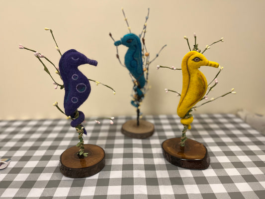 Seahorse - Felted